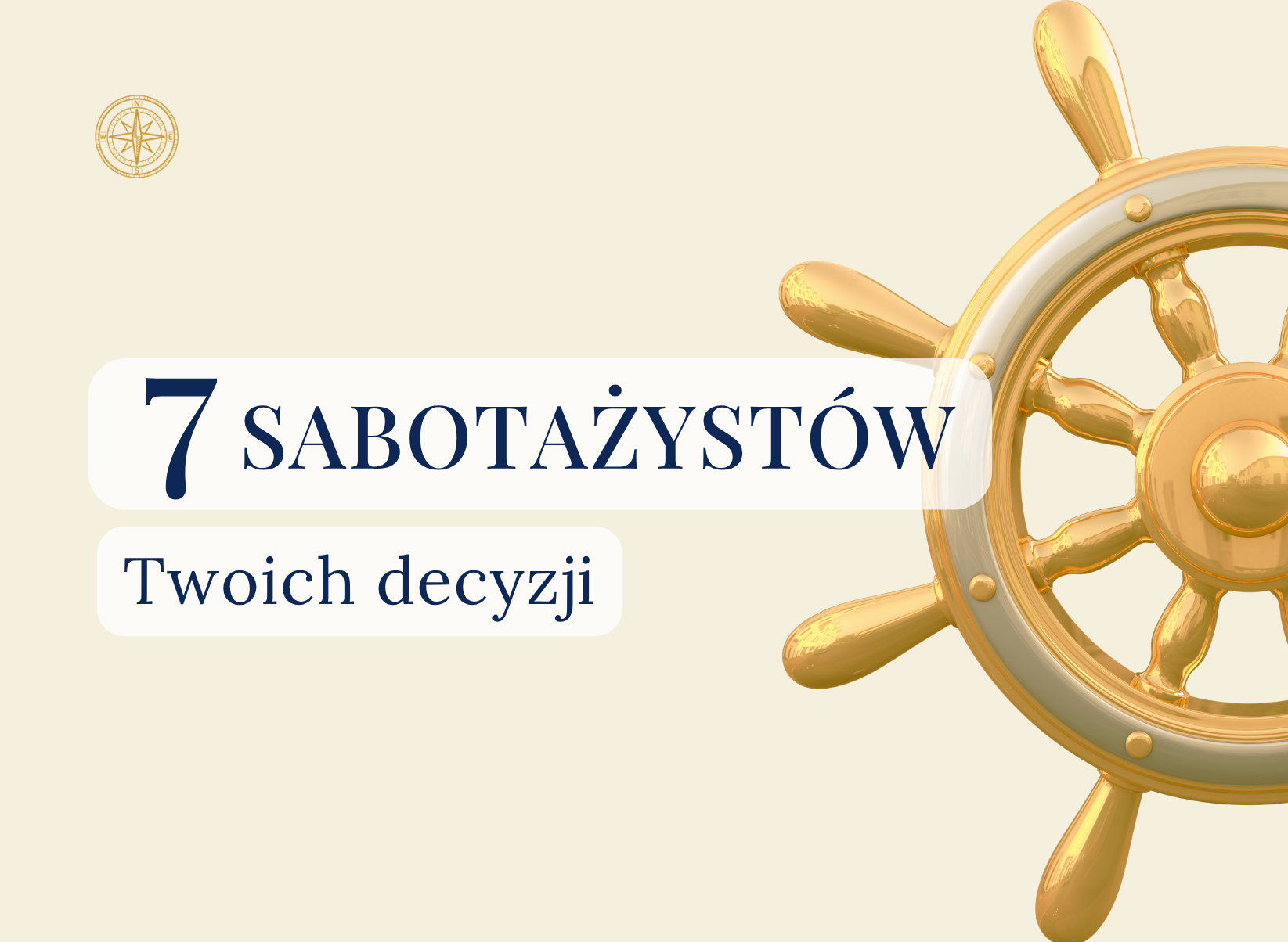 Kto dziś siedzi za kierownicą Twoich decyzji?